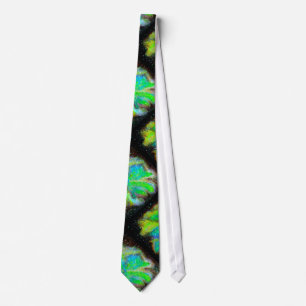 Nebula and Space Dust Cosmic Neck Tie