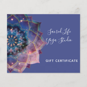 Nebula Bloom Mandala Flyer