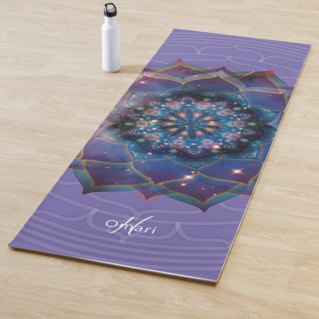 Nebula Bloom | Mandala Yoga Mat (In Situ)