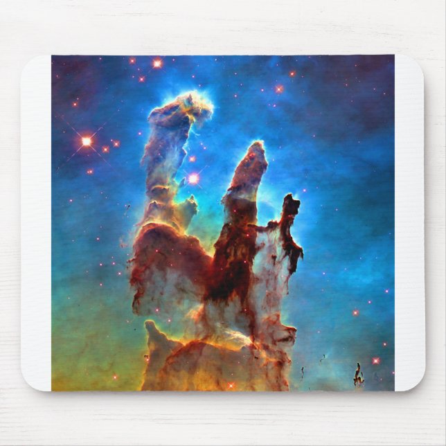 Nebula Cloud Pillars of Creation Mouse Mat (Front)
