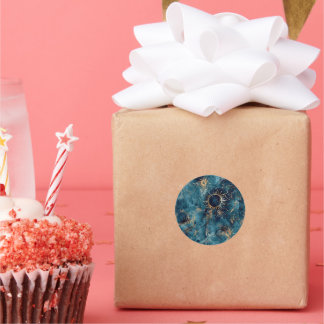 Nebula Dark Sun Custom Astronomy Envelope Seal