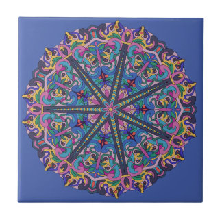 Nebula Dream Mandala Tile