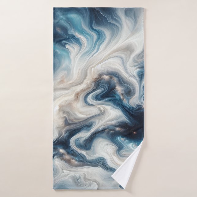 Nebula Flow Bath Towel Set (Bath Towel)