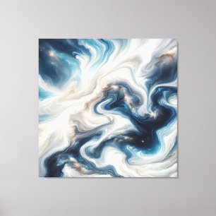 Nebula Flow Canvas Print