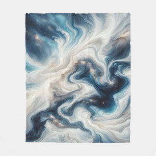 Nebula Flow Fleece Blanket