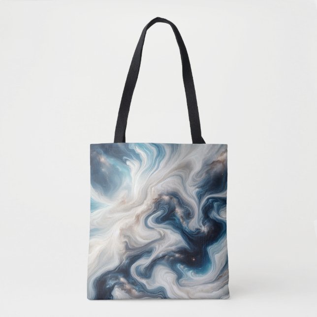 Nebula Flow Tote Bag (Front)