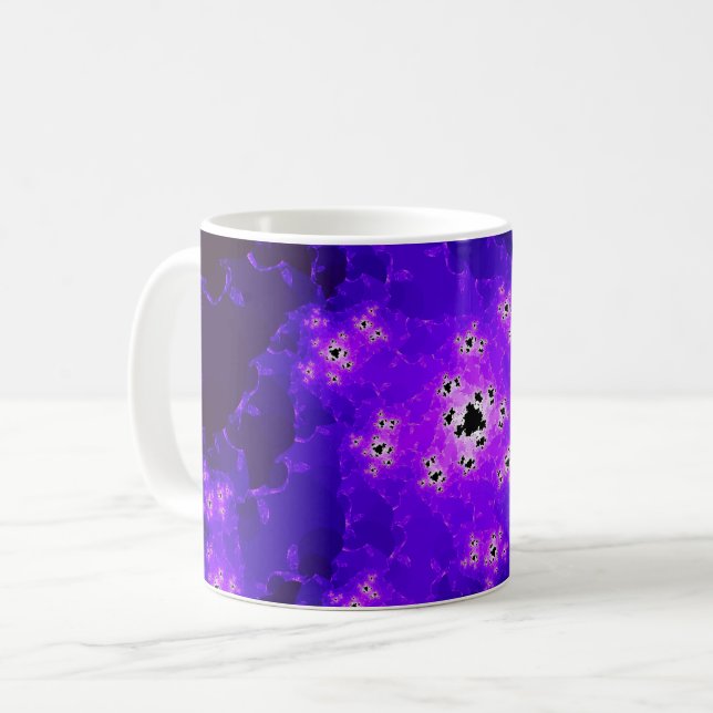 Nebula Fractal Mug (Front Left)