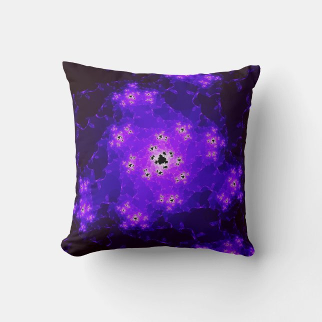 Nebula Fractal Pillow (Front)