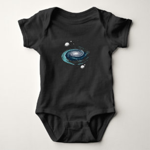 Nebula Galactic Art Baby Bodysuit