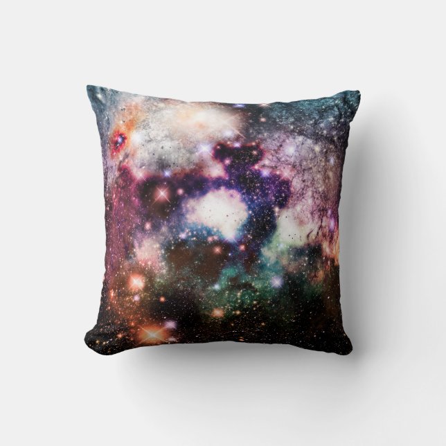 Nebula Galaxy Stars Cushion (Front)