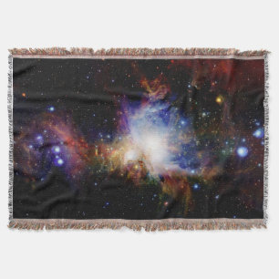 Nebula Galaxy Throw Blanket