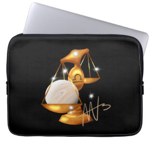 Nebula Libra Venus Zodiac Laptop Sleeve