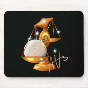 Nebula Libra Venus Zodiac Mouse Mat