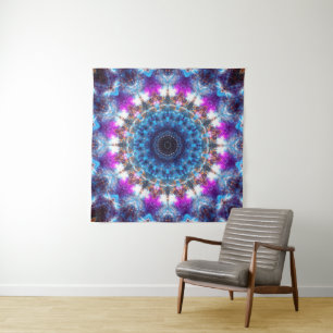 Nebula Mandala Tapestry