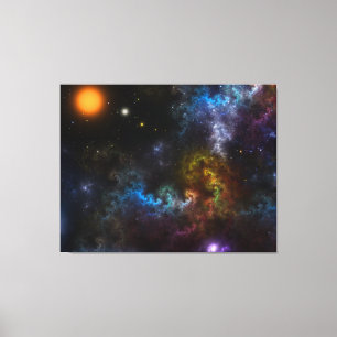 Nebula Menagerie Canvas Print