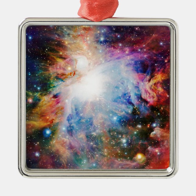 Nebula Metal Tree Decoration (Front)