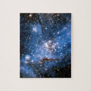 Nebula NGC 346 Infant Stars - Hubble Space Photo Jigsaw Puzzle