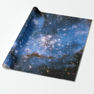 Nebula NGC 346 Infant Stars - Hubble Space Photo Wrapping Paper