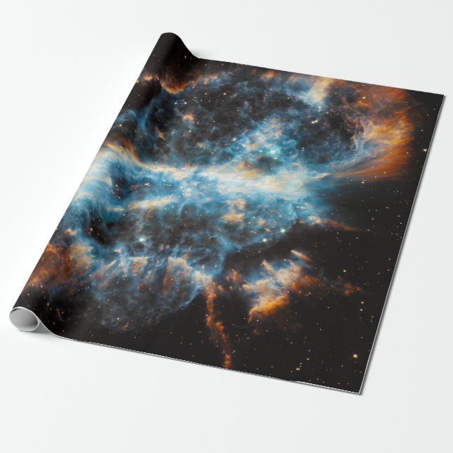 Nebula NGC 5189 Space Astronomy NASA Wrapping Paper (Unrolled)