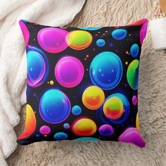 Nebula of Bubbles Cushion (Blanket)
