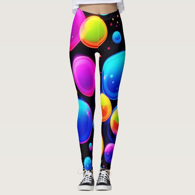 Nebula of Bubbles Leggings (Front)