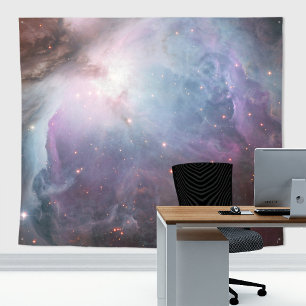 Nebula Orion Astronomy blue Pink violet sky stars Tapestry