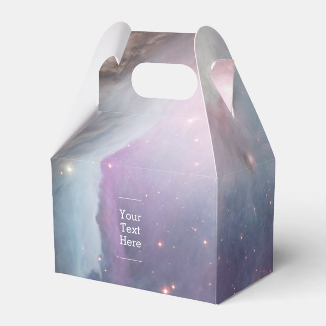 Nebula Orion Astronomy pink violet sky stars Favour Box (Back Side)