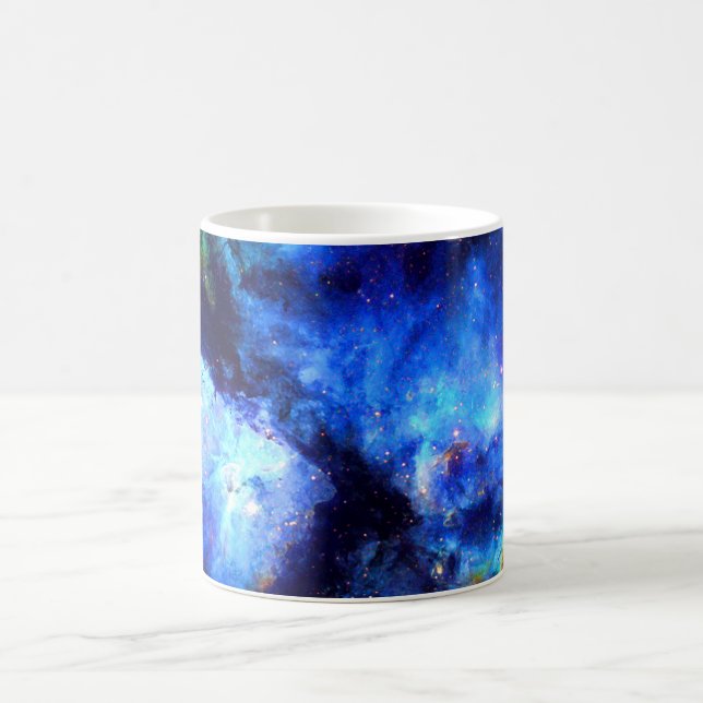 nebula outer space exploration Nasa astronomy Rose Coffee Mug (Center)