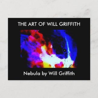 NEBULA PAINTING POSTCARD