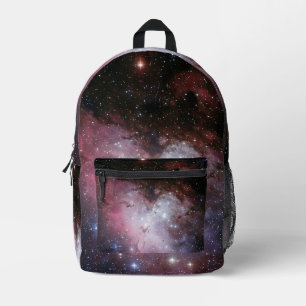 nebula printed backpack