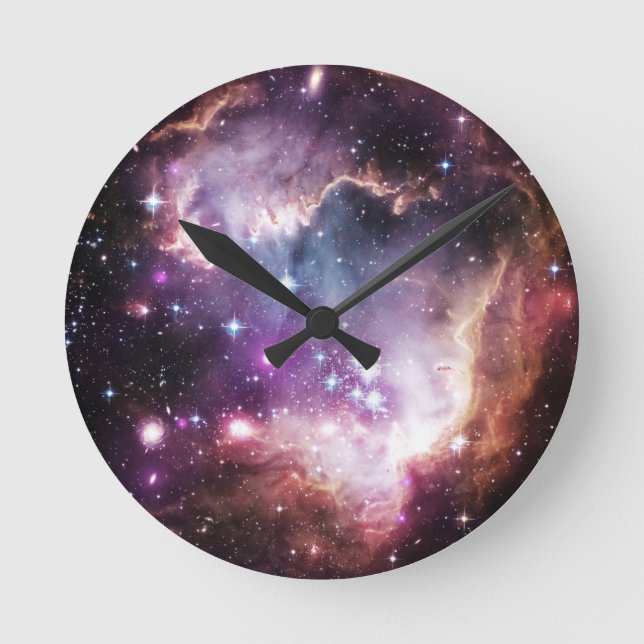 Nebula Round Clock (Front)