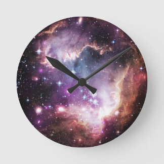 Nebula Round Clock