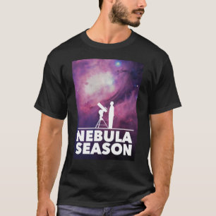 Nebula Season Men's Black T-Shirt
