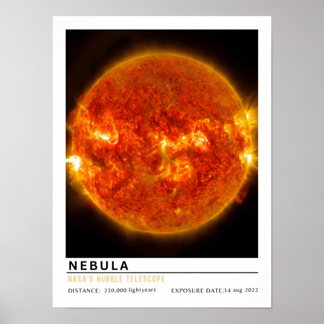 Nebula Space Education Poster (Front)