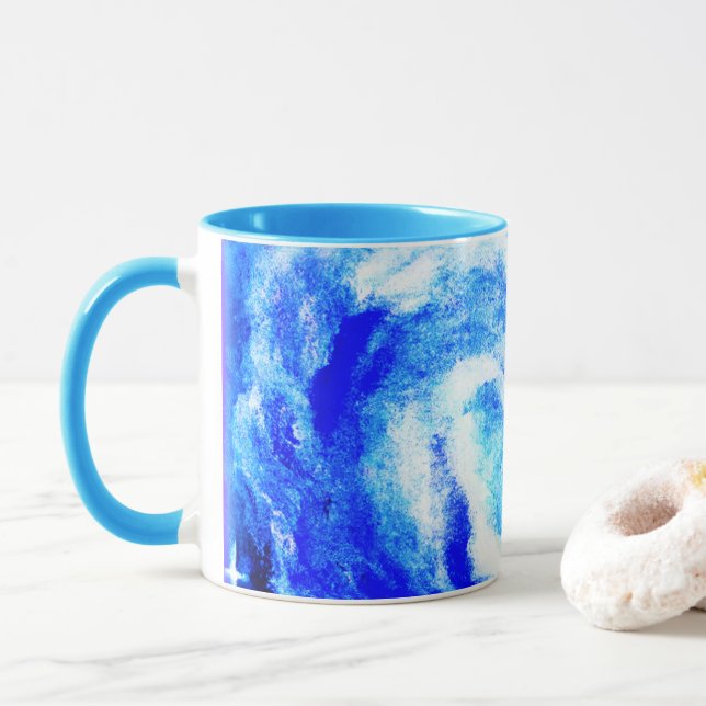 Nebula Stars Beautiful Design. Buy Now Mug (With Donut)