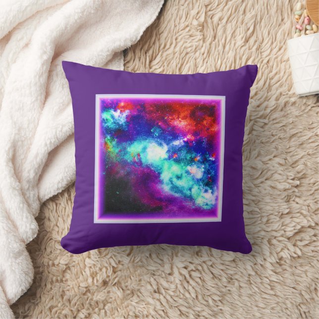 Nebula Stars Digital Art Design. Buy Now Cushion (Blanket)