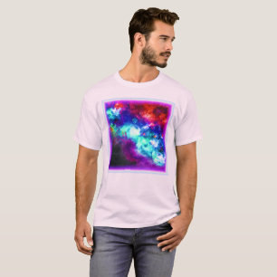 Nebula Stars Digital Art Design. Buy Now T-Shirt