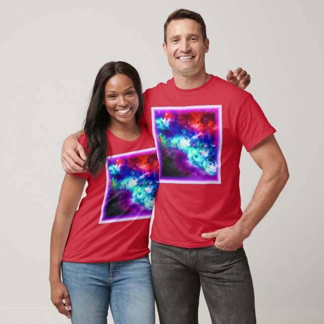 Nebula Stars Digital Art Design. Buy Now T-Shirt (Unisex)
