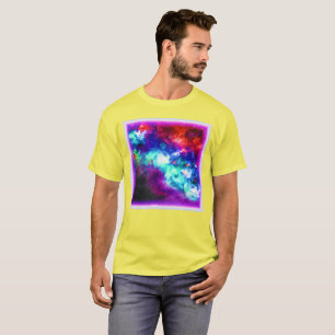 Nebula Stars Digital Art Design. Buy Now T-Shirt