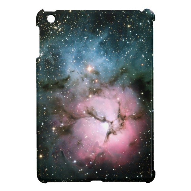 Nebula stars galaxy hipster geek cool nature space iPad mini case (Back)