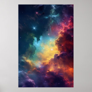 Nebulae Overture: Planetary Tapestry Poster
