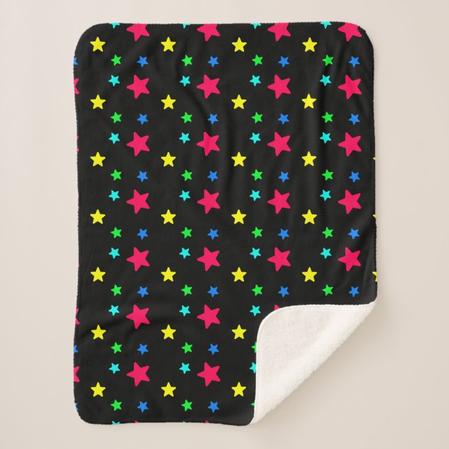 Nebulae Sherpa Blanket (Front)