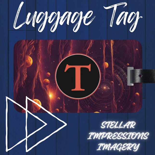 Nebular Veil Luggage Tag (Creator Uploaded)