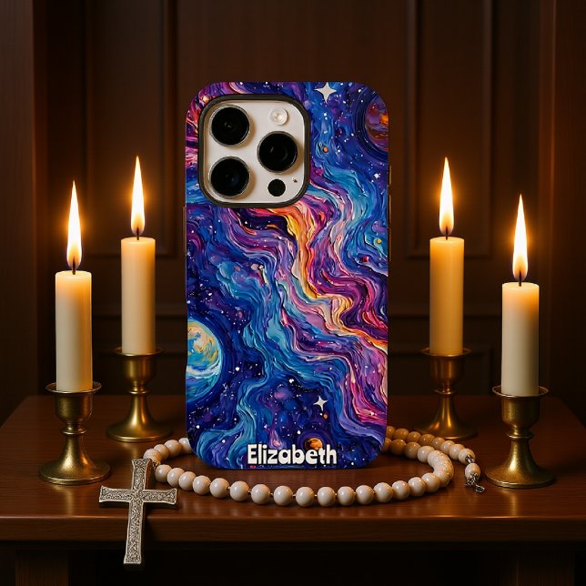 Nebula's Embrace: Cosmic Ocean Case-Mate iPhone Case (Creator Uploaded)