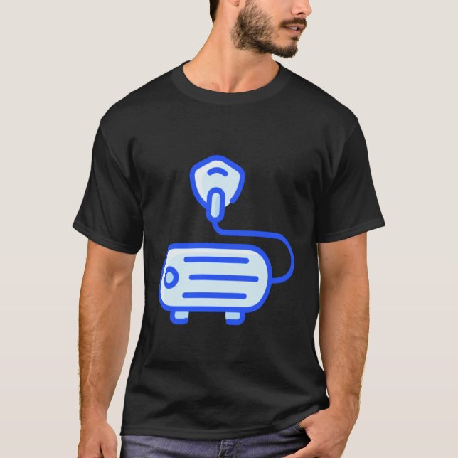 Nebulizer Respiratory Therapist Therapy T-Shirt (Front)