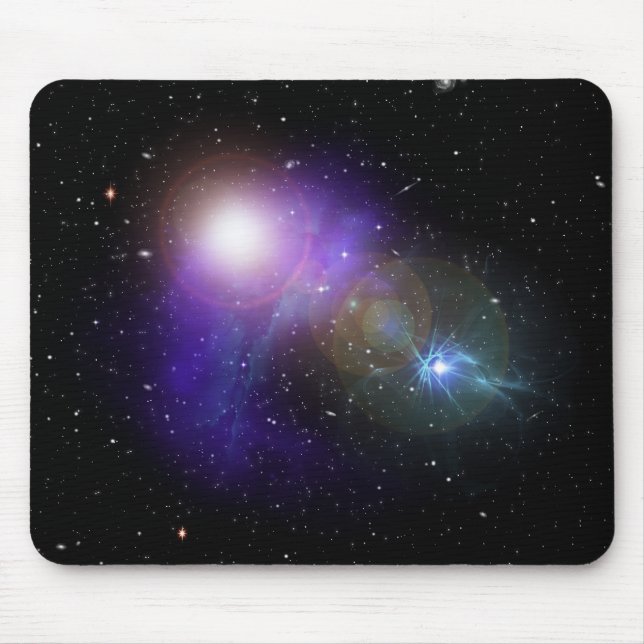 Nebulous Sky Mouse Mat (Front)