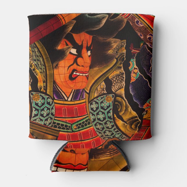 Nebuta Festival lantern float. Can Cooler (Front)