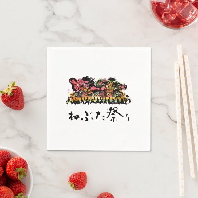 Nebuta Festival Napkin (Insitu)