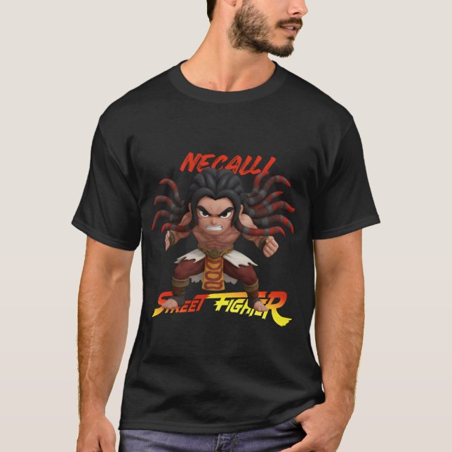 Necalli : Primal Power - Street Fighter T-Shirt (Front)