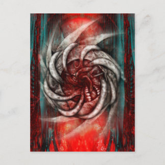 NECCROFUTURIST Abattoir Art Postcard